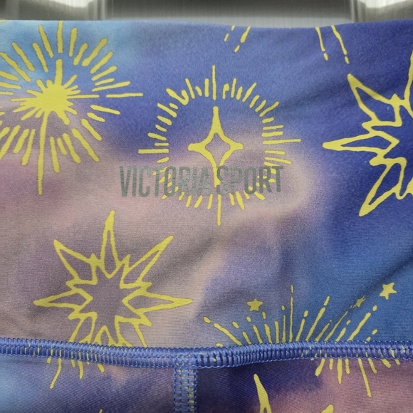 Victoria's Secret Sport Celestial Moon Astrology Print Crop Leggings  Sz Medium - Picture 5 of 7